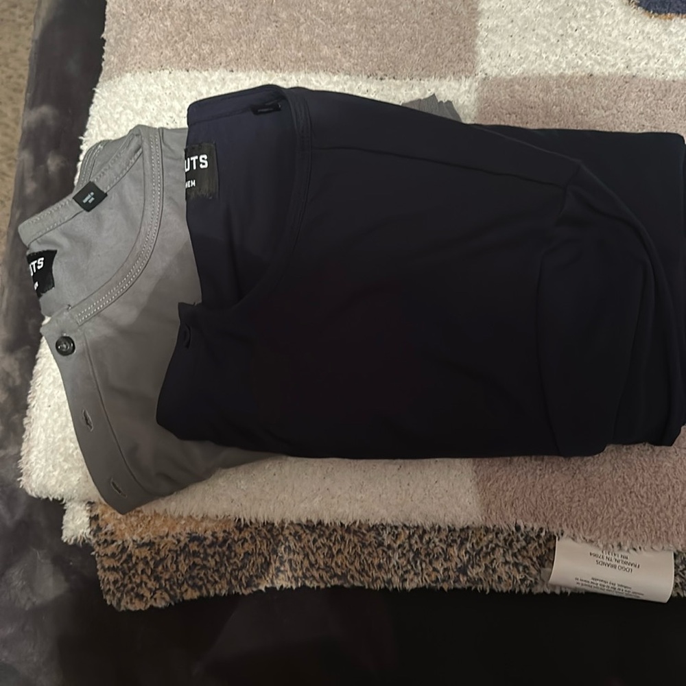 Cuts Clothing Curve Hem Long Sleeve Henley,  2